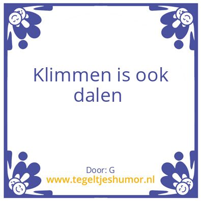 Tegeltje: X