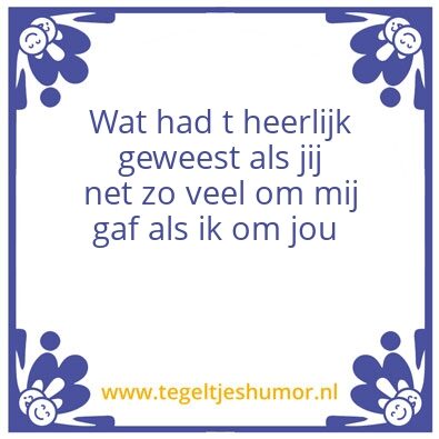 Tegeltje: Echte liefde