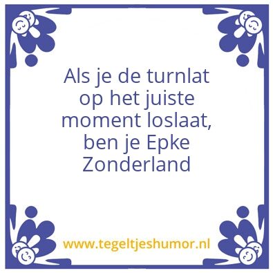 Tegeltje: Epke