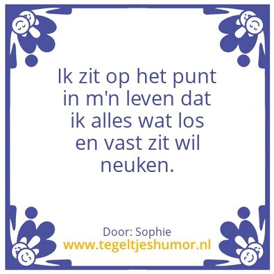 Tegeltje: Cool
