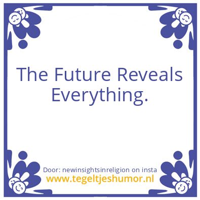 Tegeltje: Sometimes…