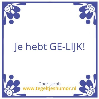 Tegeltje: Lisette