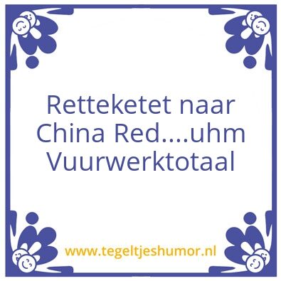 Tegeltje: vwt6