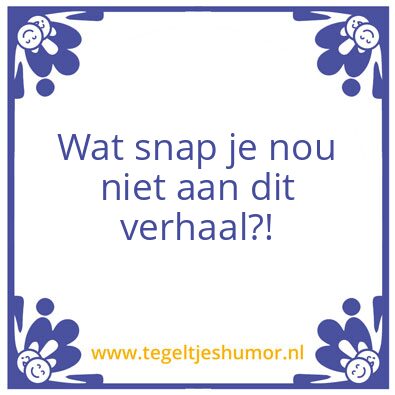 Tegeltje: rob