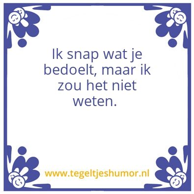Tegeltje: Yo