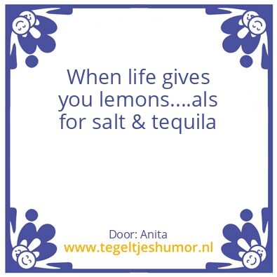 Tegeltje: Lemons