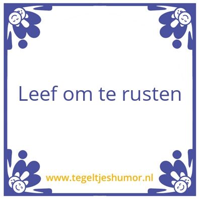 Tegeltje: Reggie
