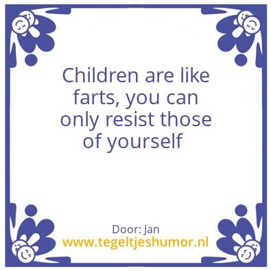 Tegeltje: fart