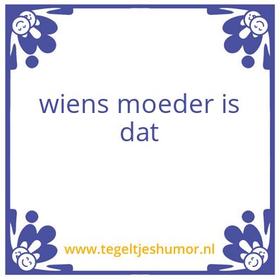 Tegeltje: gijs