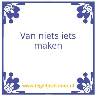 Tegeltje: Vincent