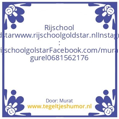 Tegeltje: Gold