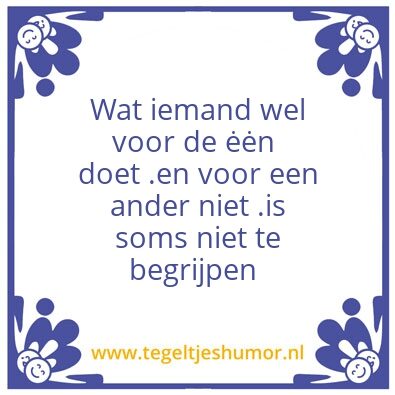 Tegeltje: W