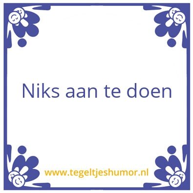 Tegeltje: Vertaling