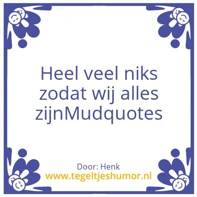 Tegeltje: Ja