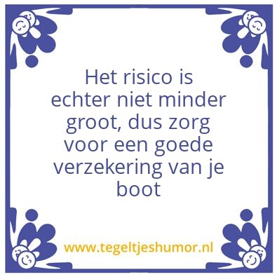 Tegeltje: Boot