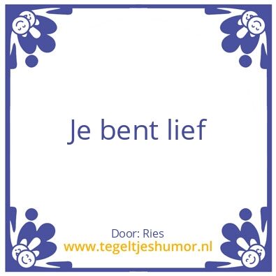 Tegeltje: Monique