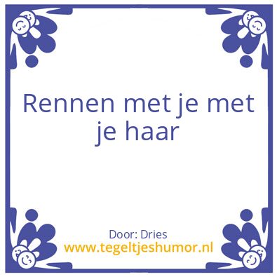 Tegeltje: f