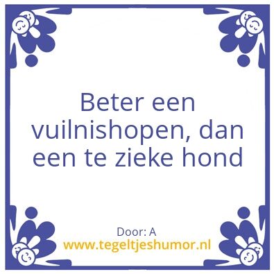 Tegeltje: A