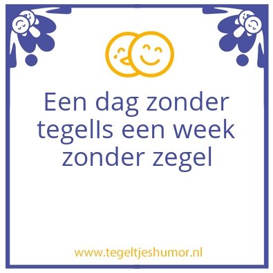 Tegeltje: test