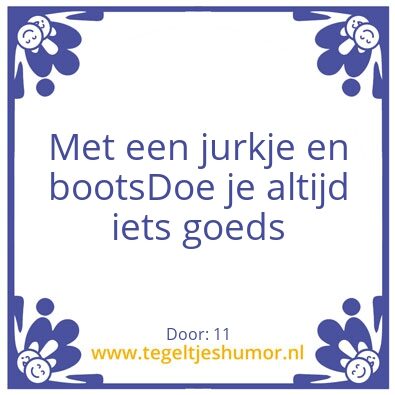 Tegeltje: 11