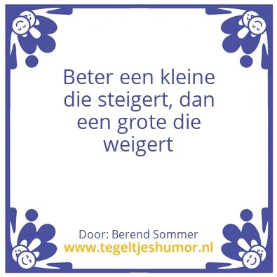 Tegeltje: Steigert