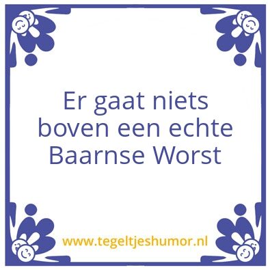 Tegeltje: Baarn
