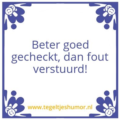 Tegeltje: DNC1