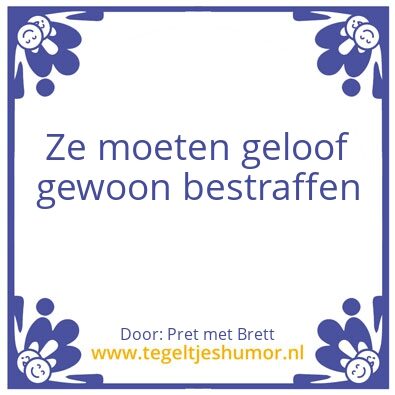 Tegeltje: Brett