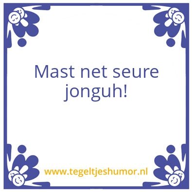 Tegeltje: Mst