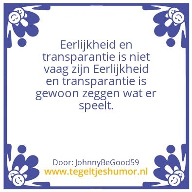 Tegeltje: 100 %