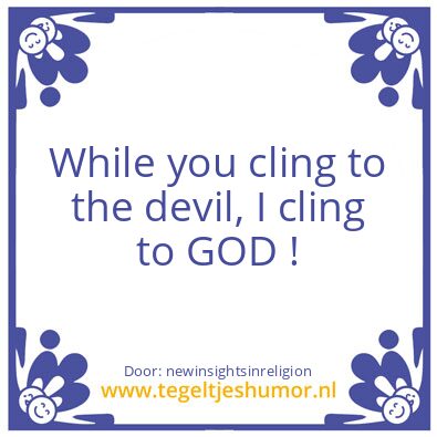 Tegeltje: Cling
