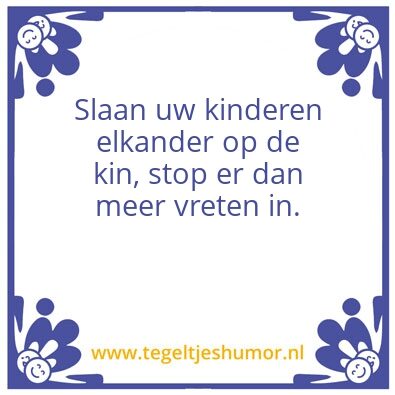 Tegeltje: Top