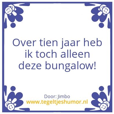 Tegeltje: Erfgenaam