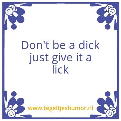 Tegeltje: Quotes