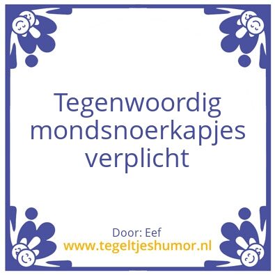 Tegeltje: Eef