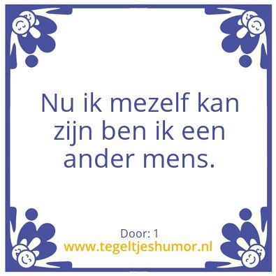Tegeltje: 1