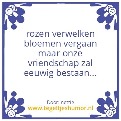 Tegeltje: versje