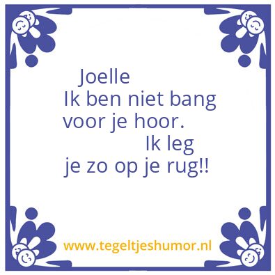 Tegeltje: 6
