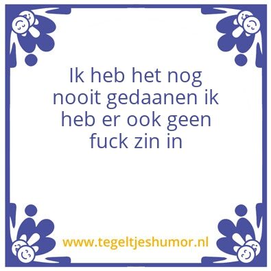Tegeltje: Deze
