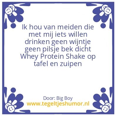 Tegeltje: Romantisch