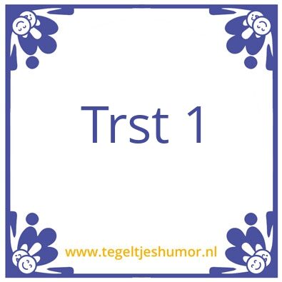 Tegeltje: Test