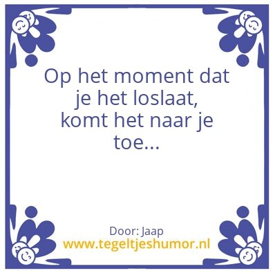 Tegeltje: Jaap