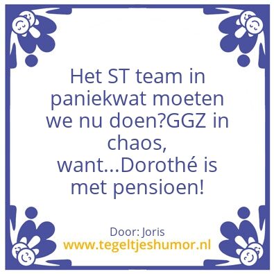 Tegeltje: DorothÃ©