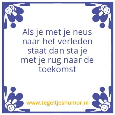 Tegeltje: Neus