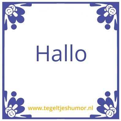 Tegeltje: J