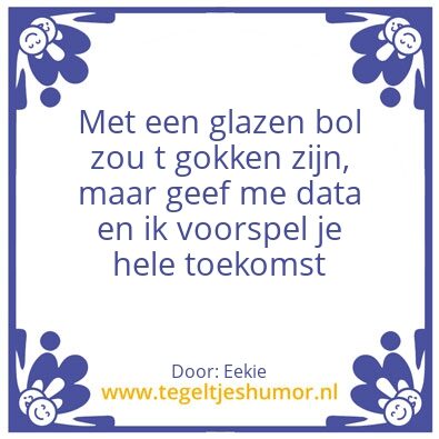 Tegeltje: Monitoring