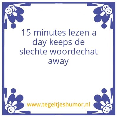 Tegeltje: Slay