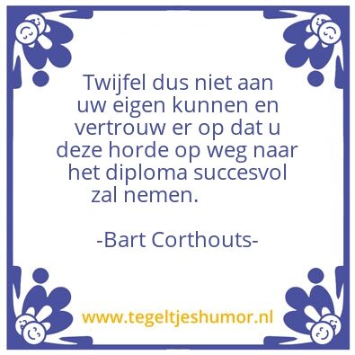 Tegeltje: B