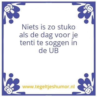 Tegeltje: Afkortingen
