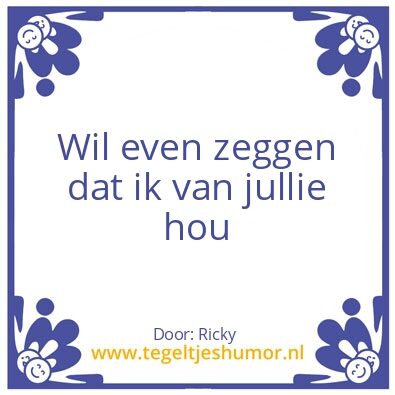 Tegeltje: Lisette